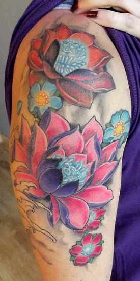 Asia Floral Tattoo Spirit