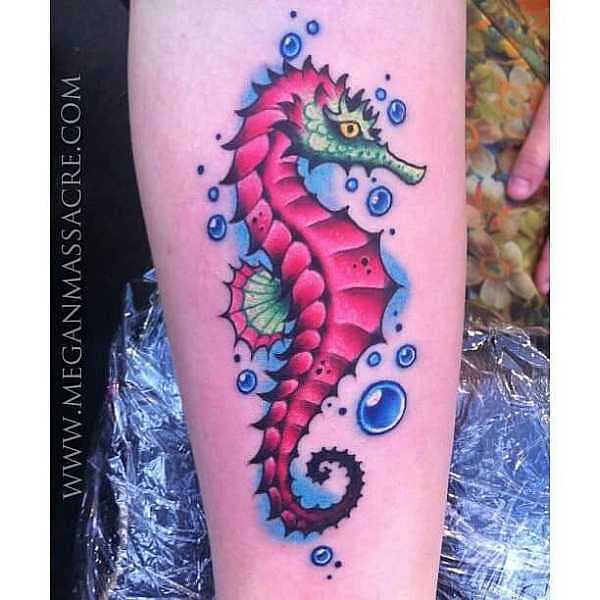 Seahorses Seepferdchen Tattoo Spirit