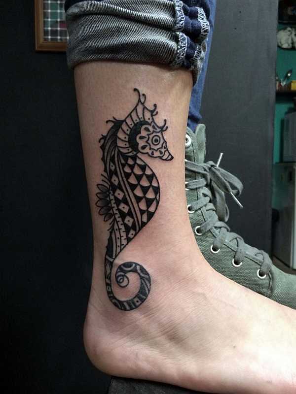 Seahorses Seepferdchen Tattoo Spirit