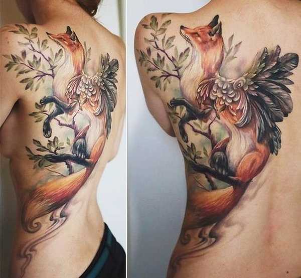 Fuchs du hast die Gans gestohlen… Tattoo Spirit