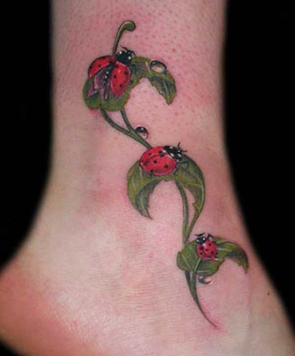 Klitzekleine Marienkäfer Tattoo Spirit
