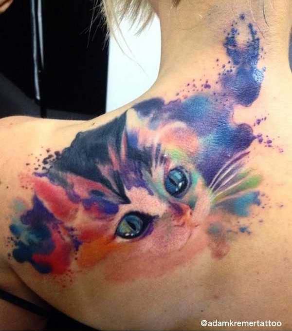 24 wundervolle KatzenTattoos Tattoo Spirit