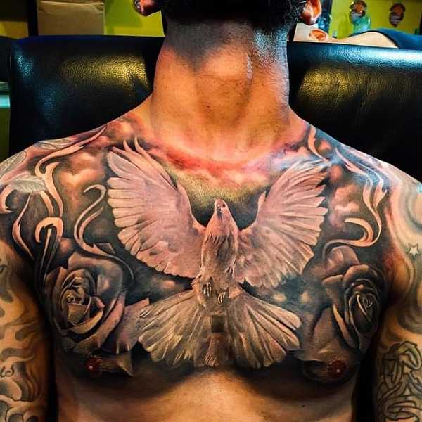 16 abgefahrene Brusttattoos für Männer Tattoo Spirit