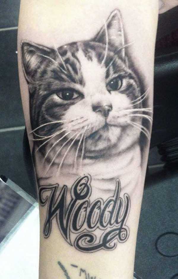 24 wundervolle KatzenTattoos Tattoo Spirit