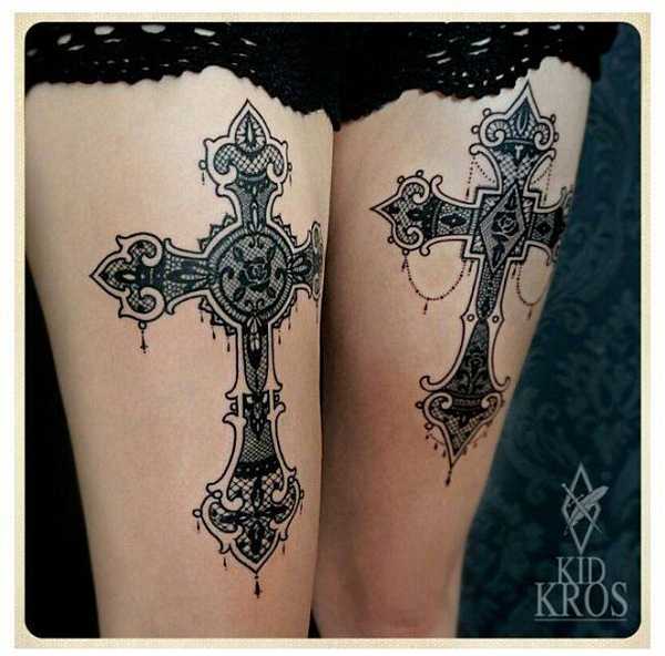 Wundervolle KreuzTätowierungen Tattoo Spirit