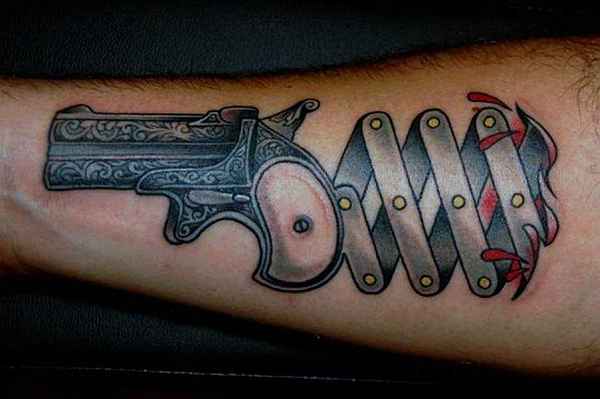 Tattoomotive Handfeuerwaffen Tattoo Spirit