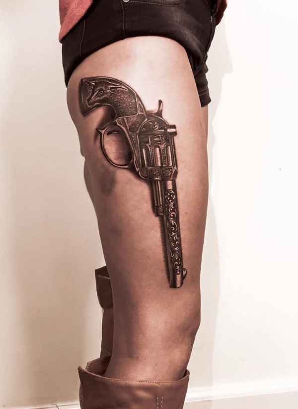 Tattoomotive Handfeuerwaffen Tattoo Spirit