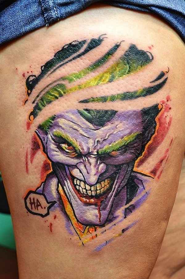 21 serious Joker-Tattoos – Tattoo Spirit