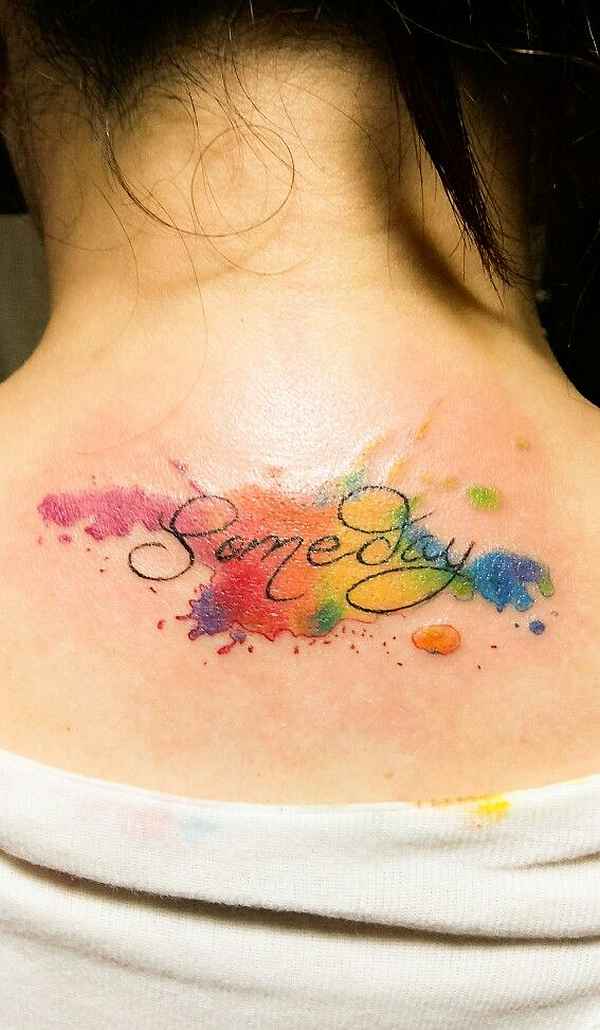 Farbenfrohe RegenbogenTattoos Tattoo Spirit