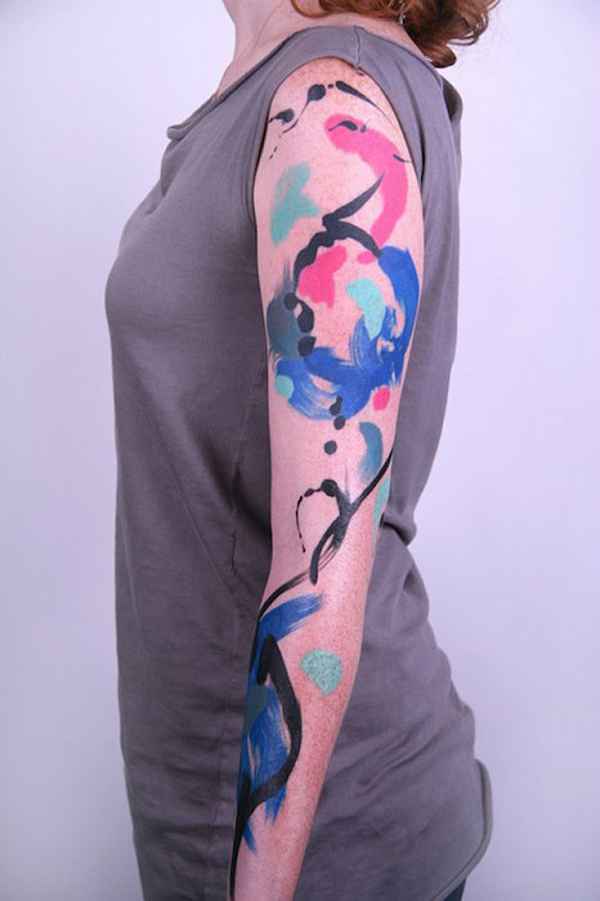30 BrushStroke Tattoos Tattoo Spirit