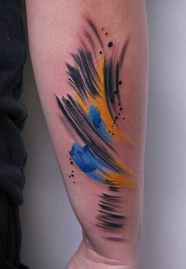 30 BrushStroke Tattoos Tattoo Spirit