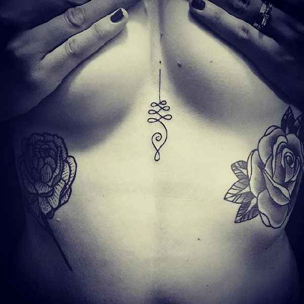 mystic unalome symbol tattoo spirit mystic unalome symbol tattoo spirit