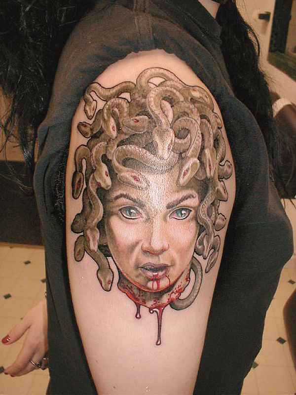 Bedeutung der Medusa Tattoos Tattoo Spirit