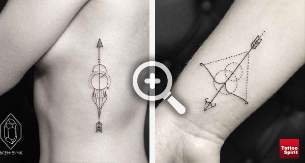 Bedeutungsvolle PfeilTattoos Tattoo Spirit