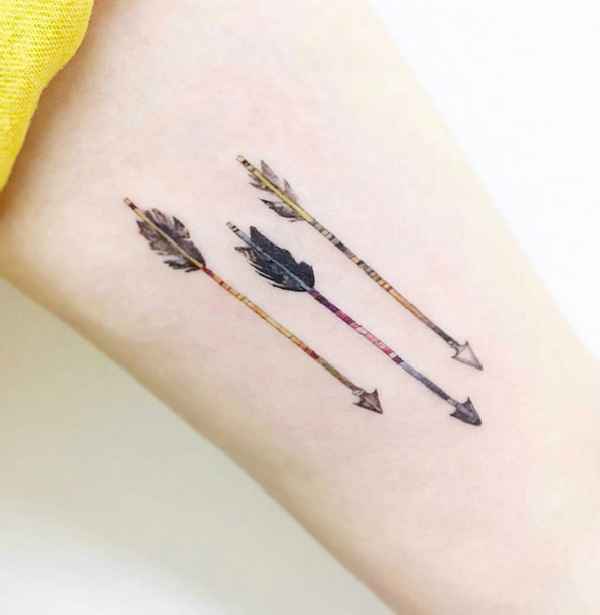 Bedeutungsvolle PfeilTattoos Tattoo Spirit