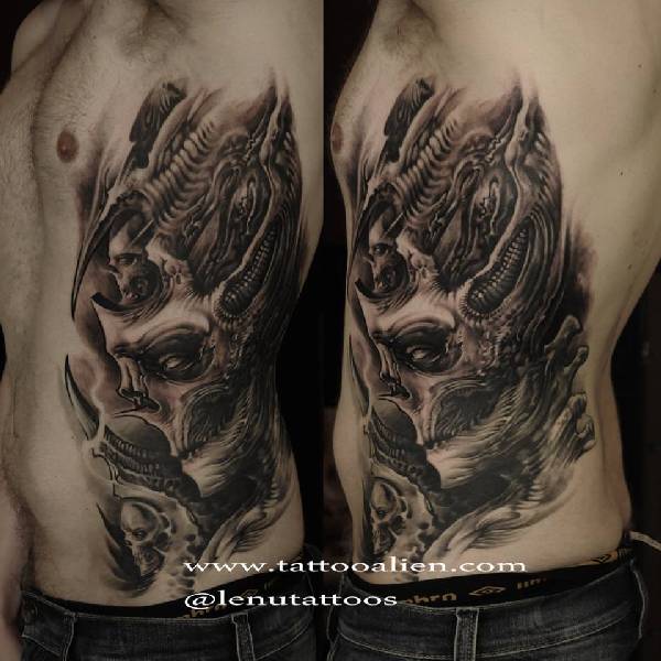 Lenu Tattoo Alien Polen Tattoo Spirit