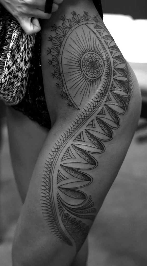 OrnamentTattoos für Frauen Tattoo Spirit