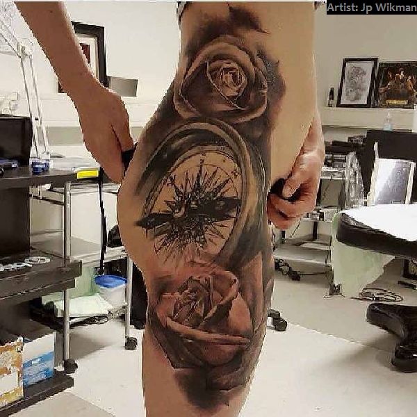 40 Oberschenkel Tattoos für Frauen Tattoo Spirit