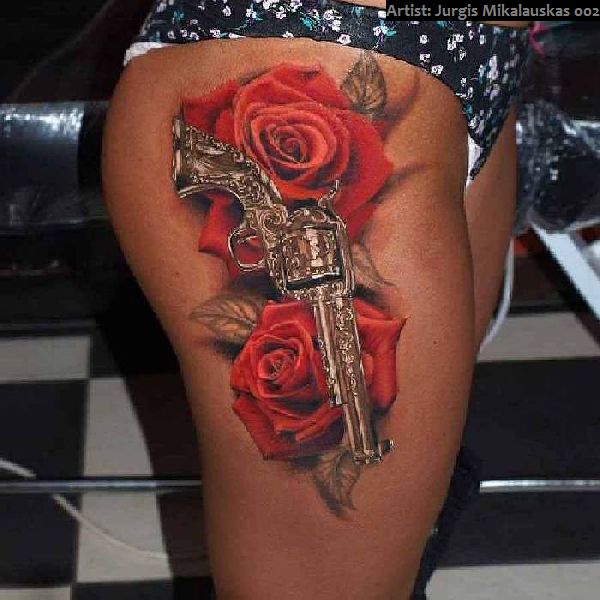 40 Oberschenkel Tattoos für Frauen Tattoo Spirit Page 3