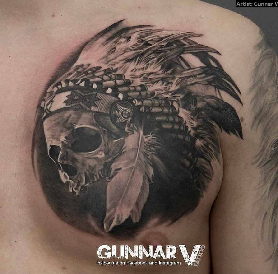 Die Bedeutungen der IndianerMotive Tattoo Spirit