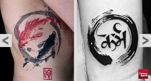 die bedeutungsvollen enso tattoos
