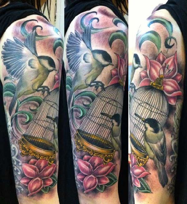 Der Vogelkäfig Tattoo Spirit