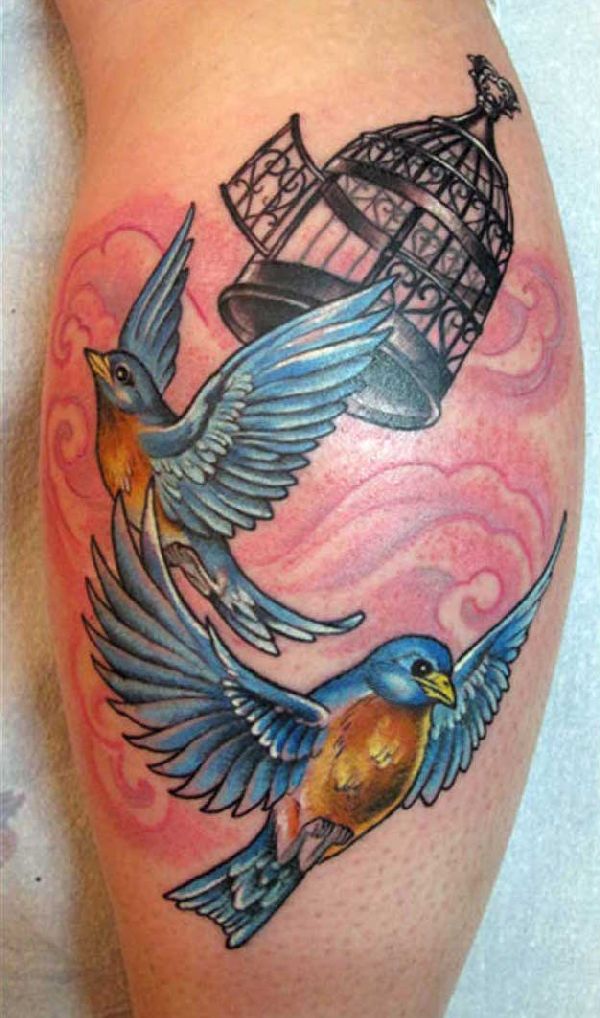 Der Vogelkäfig Tattoo Spirit