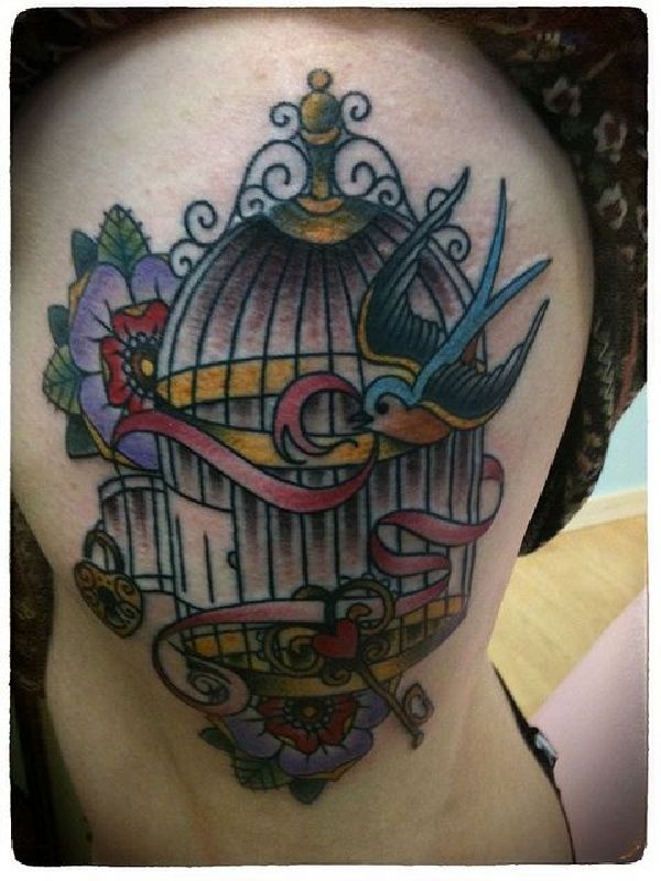 Der Vogelkäfig Tattoo Spirit