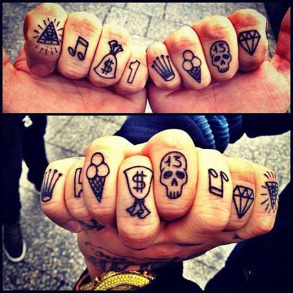 Die Probleme mit den Finger Tattoos Tattoo Spirit Page 3