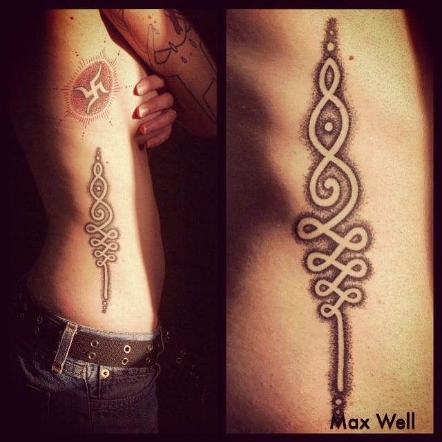 16 Amazing Unalome Tattoos – Tattoo Spirit