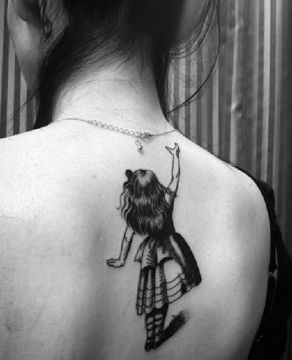 Alice im Wunderland Tattoo Spirit