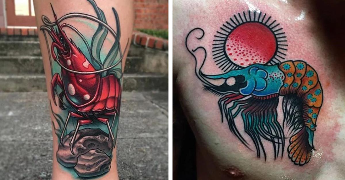 Selten, seltsam, Garnelen Tattoos Tattoo Spirit