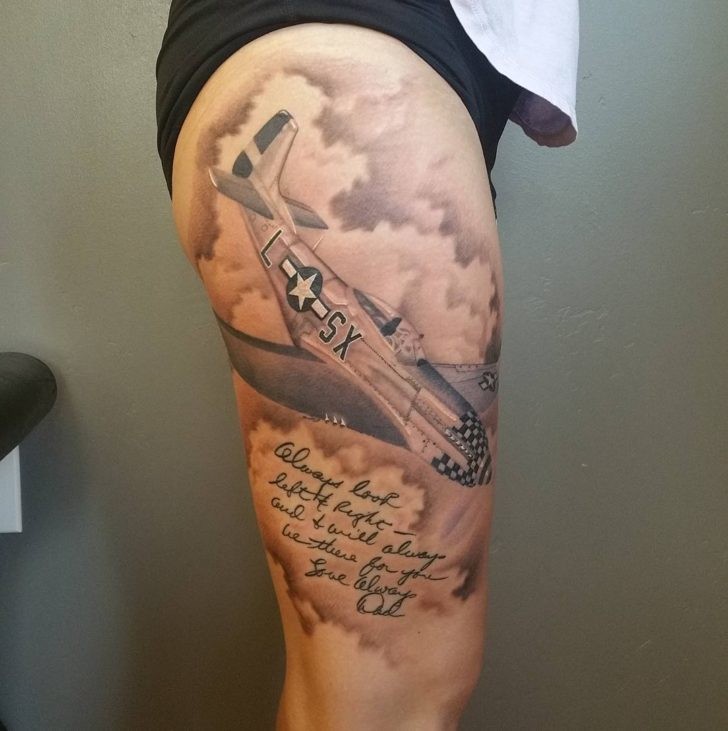 40 Flugzeug Tattoos Tattoo Spirit