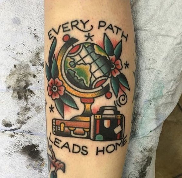 Für Reisefreunde Der Globus Tattoo Spirit Page 4