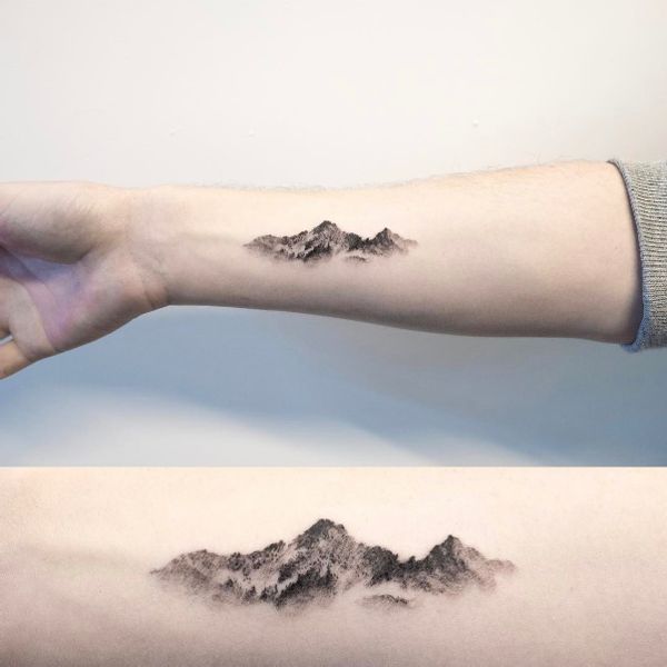 40 Mountain Tattoos Tattoo Spirit